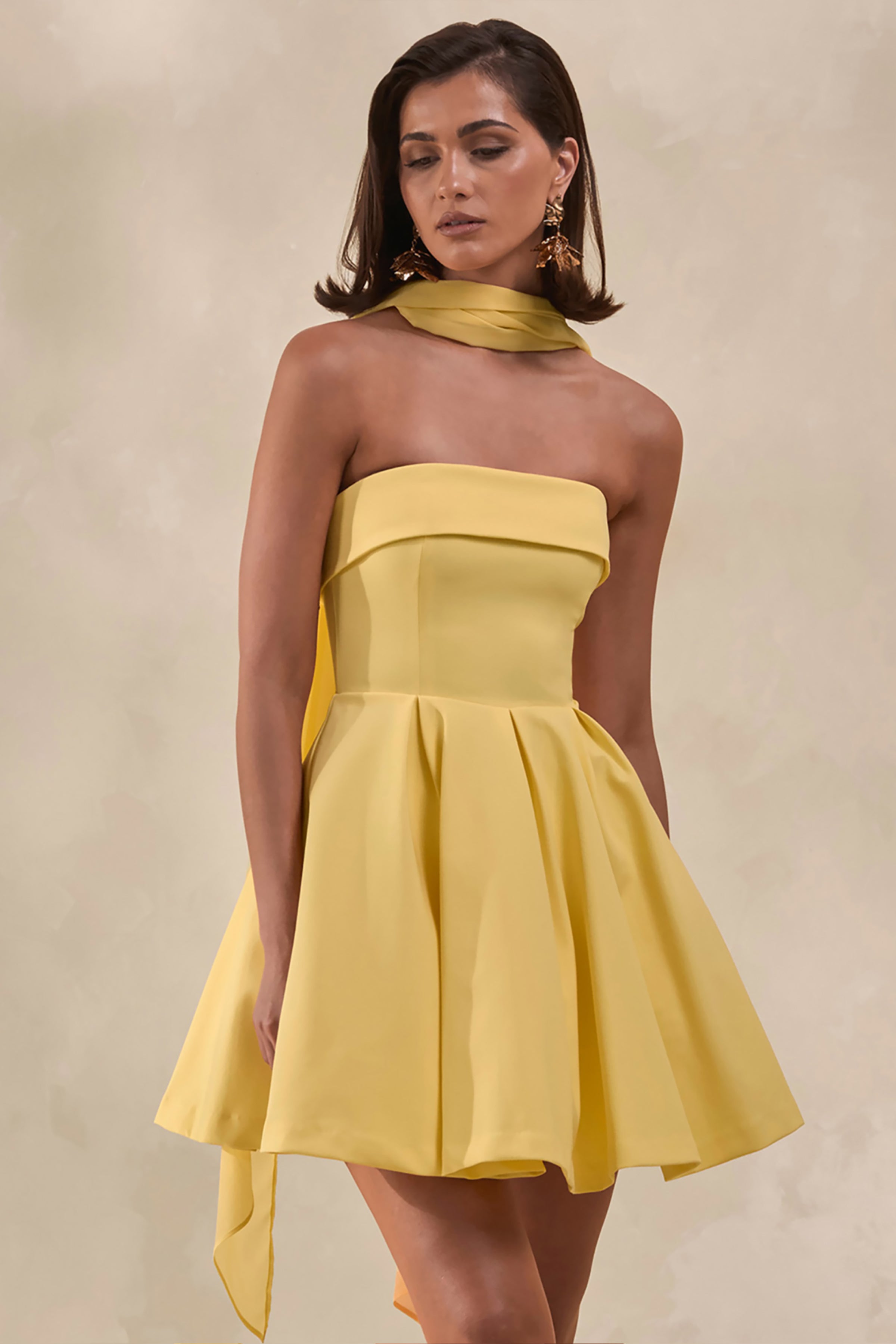 Bruna | Lemon Chiffon Scarf