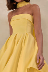 Bruna | Lemon Chiffon Scarf